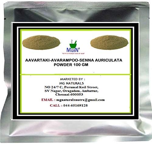 AAVARTAKI-AVARAMPOO-SENNA AURICULATA POWDER 100 GM