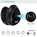UOKOO Security Wireless Camera, 1280x720p Home Surveillance Camera, Baby Video Monitor with Night Vision-Two Way Audio Black