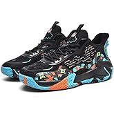 ZHNSHM Men's Basketball Shoes Fashion Non-Slip High-Top Sneakers Comfortable Breathable Training Running Sport Volleyball Shoes