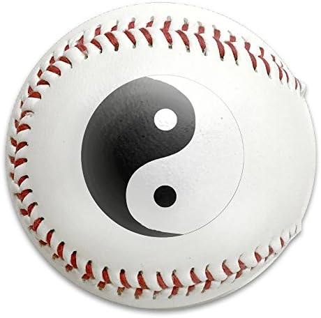 Chinese Tai Chi Symbol Standard 9 Baseball Baseballs Practice Ball Safety Balls