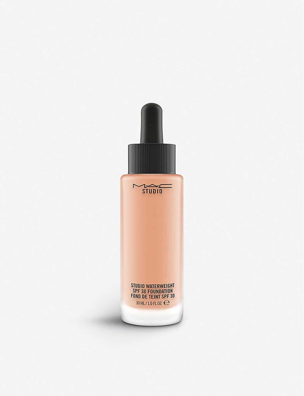 MAC STUDIO WATERWEIGHT SPF 30 /PA++ FOUNDATION, NW30, 30 ml (Pack of 1)