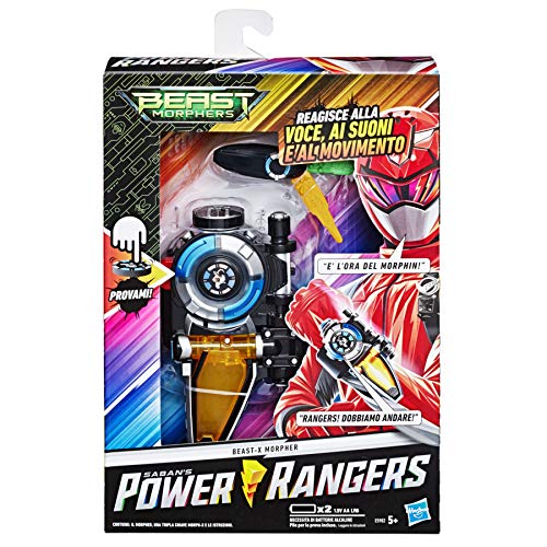 Hasbro Power Rangers, Beast-X Morpher, ITALIENISCHE VERSION, Spielzeug für Kinder ab 5 Jahren