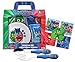Zak! Designs Kids Mealtime Set Includes Plate, Bowl, Tumbler Cup, Fork & Spoon Flatware Set! Featuring PJ MASKS Graphics! BPA-free, 5 Pc Set. Plus Bonus Collector Stickers!