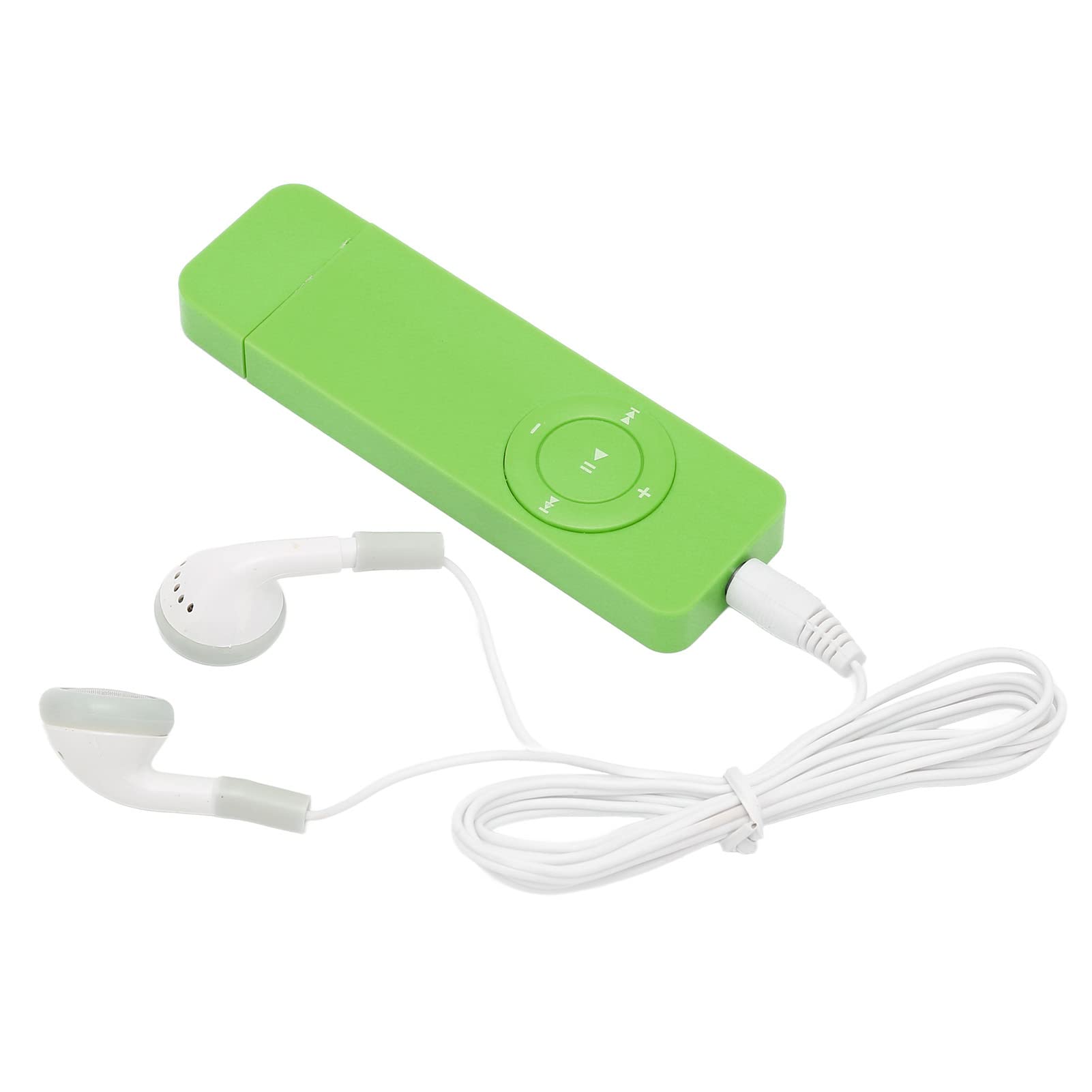 MP3 Player, Lossless Sound Mini Music Player Pocket for Students Running Travel, Listen To Novels, Support Up to 64GB Memory Card, 180mAh Long Standby(Green)
