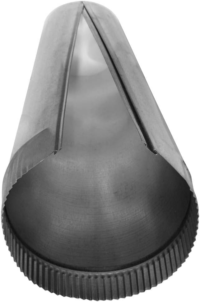 4" Snap Lock KD Galvanized Metal Duct