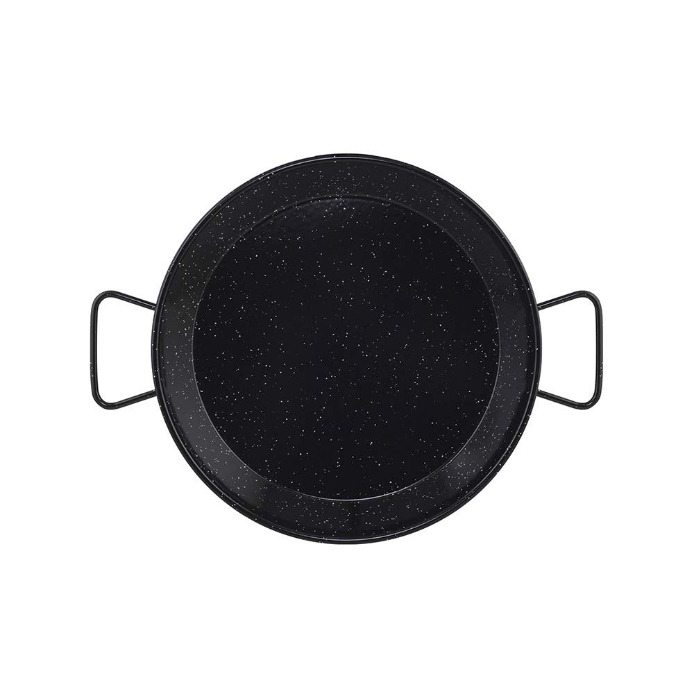 Metaltex - Enamelled Steel Paella Pan 10 Servings 42 cm