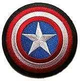 captain america patch iron on Sew on Embroidered Patch application avengers shield LOGO Badge