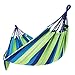 SONGMICS Cotton Hammock Swing Bed for Patio Porch, Garden Backyard for Traveling, Camping, Hiking, Backpacking Lounging Heavy-Duty, Lightweight and Portable Indoor Outdoor UGDC15L