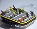 Outdoor Planet Assorted Trout Fly Fishing Lure Pack of 10/12/ 15/28/ 35/48 /66 Pieces Fly Lure + Double Side Waterproof Pocketed Fly Box