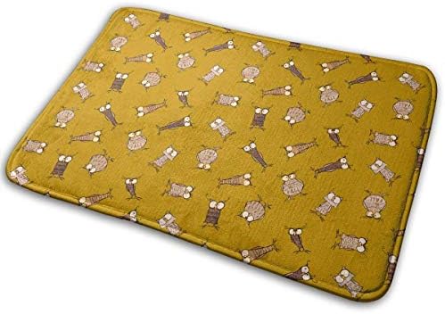 black and white towels Owl Patwork Entrance Floor Mat Home Decor Carpet Indoor Rectangle Doormat Kitchen Comfort Mats
