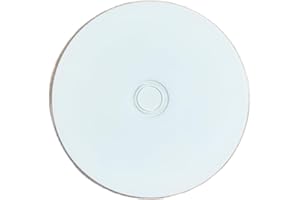 1 Pack BD-R 50GB 6X Blu-ray Recordable Media Disc Double Layer White Inkjet Hub Printable with Free Disc Sleeve