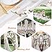 SoarDream 5 Pieces of 27 x 120 Inches White Chiffon Table Runner Long Table Runner Wedding Runners Exquisite for Wedding Reception Table Decor Boho Party Decor