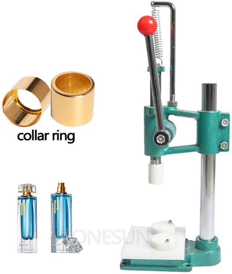 Perfume Glass Bottle Capping Machine Perfume Crimping Machine Perfume Collar Ring Pressing Machine,For 13mm bottle diam