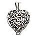 Cathedral Art Paw Prints on My Heart Pet Memorial Picture Frame, 2.25-inch by 2.5-inch Photo, Silver