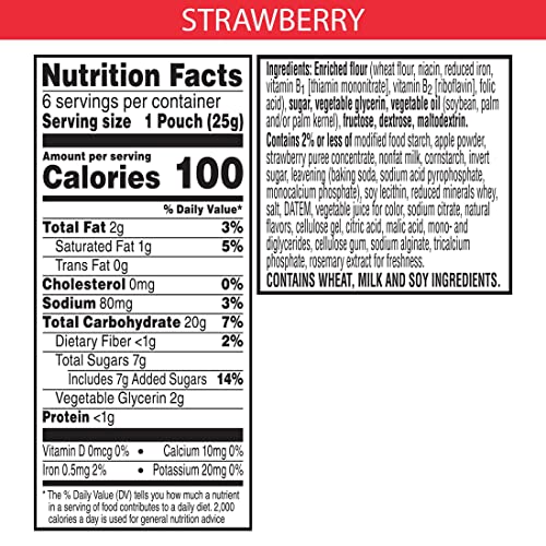 Kellogg's Special K Pastry Crisps, 100 Calorie Snacks, Breakfast Bars