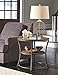 Ashley Furniture Signature Design - Nartina End Table - Vintage Casual - 1 Shelf - Light Brown