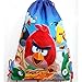 Rovio Blue Angry Birds Drawstring Bag - Angry Birds Bag