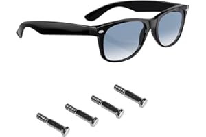 HICYCLE2 Replacement Screws for Ray Ban Sunglasses Wayfarer RB2140 RB4340 Sunglasses Repair Screw Kit (Set of 4),Screwdriver