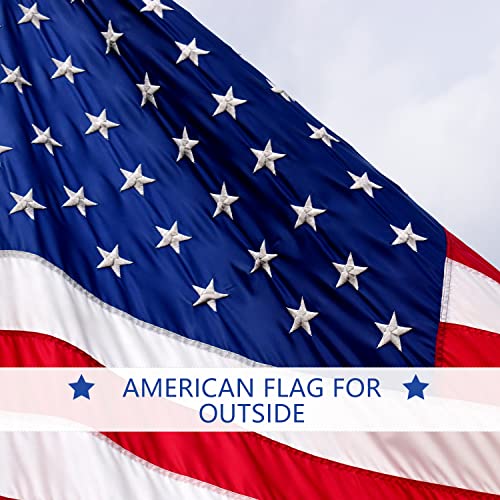 Homissor American Flag 3X5 FT Heavy Duty, US Flag 3X5 Outdoor with