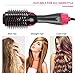 Hot Air Brush,Hair Dryer Brush, One Step Hair Dryer & Volumizer, Styler for Straightening, Curling, Salon Negative Ion Ceramic Electric Blow Dryer Rotating Straightener Curl Brushthumb 1