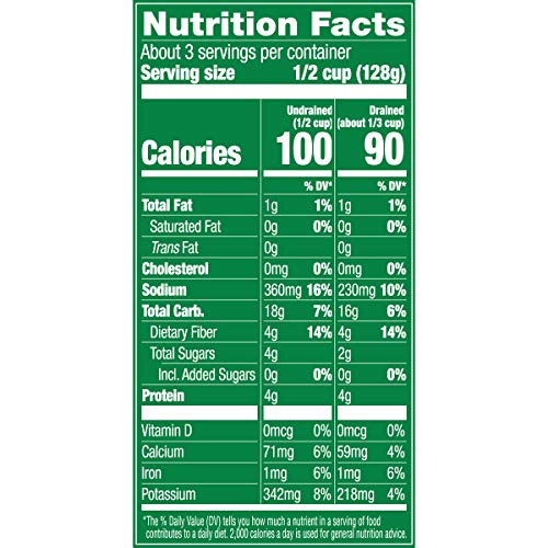 Del Monte Vegetable & Bean Blends, Mexican Style, 14.5-Ounce Can, 12 Count