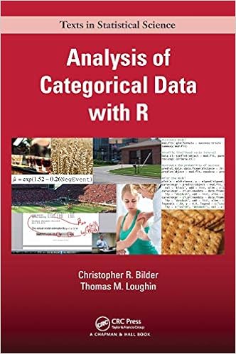 Amazon Com Analysis Of Categorical Data With R Chapman Hall Crc Texts In Statistical Science 9781439855676 Bilder Christopher R Loughin Thomas M Books