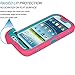 Tekcoo Galaxy S3 Case, [Troyal Series] [Pink/Blue] Hybrid Shock Absorbing Shock Dust Dirt Proof Defender Rugged Full Body Hard Case Cover Shell for Samsung Galaxy S3 S III I9300 GS3 All Carriers