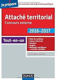 Attaché territorial, 2016-2017