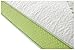 Alveo Bamboo Hypoallergenic Memory Foam Gusseted Side and Back Sleeper Pillow with a Soft Removable Mesh Zipper Micro-Vented Washable Cover - (Queen Size)