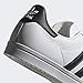 adidas Men's Coast Star Sneaker, White/Black/White, 9