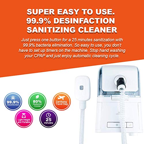 image for FAGU Wellness CPAP Cleaner and SANITIZING Machine Portable Mini Cpap C