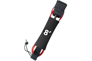 Tachiuwa Surfboard Leash, Surfing Foot Rope, Safety Rope Elastic Straight Stand up Paddle Board Leash, Surfing Leash Rope SUP