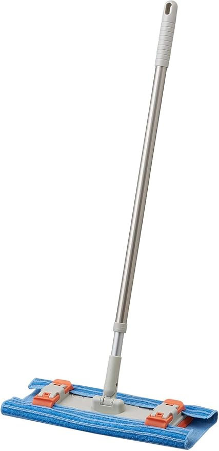 Amazon 山崎産業 フロアワイパー コンドル ぞうきんとシートが使えるフローリングワイパー 抗菌 マイクロファイバー クロス付き 伸縮タイプ フロアモップ フロアワイパー オンライン通販