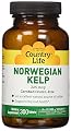Country Life Norwegian Kelp 225 mcg, 300-Count