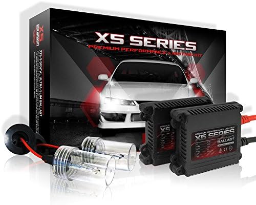 X5 Series Slim HID Xenon Conversion Kit (9005 HB3 Bulbs 5000K Bright White)