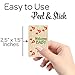 Woodland Animals Baby Shower Mini Candy Bar Wrappers - 45 Stickers
