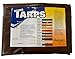 10 Ft. X 20 Ft. Super Heavy Duty 8 Oz. Brown Tarp - 16 Mil Thick