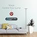 TaoTronics Smart LED Floor Lamp with Alexa Voice Control Built-In, 65” / 166 cm Dimmable Lamp with 3000 K Warm Light for Living Room, Bedroom, and Office