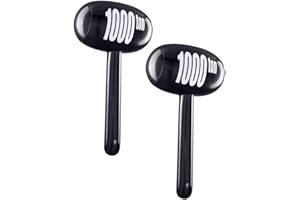 VICASKY 2pcs Inflatable Toys Balloon Inflatable Hammer Blow up Hammer Hammer Party Prop Black PVC