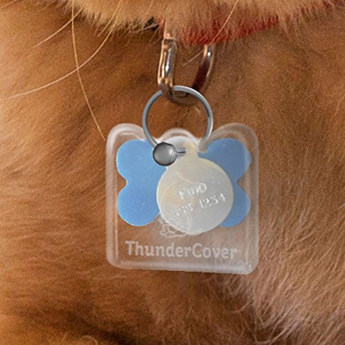 ThunderCover Dog Tag Silencer - Clear