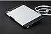DAYJOY Luxury Fashion Design Armor Shield Shockproof Soft Silicone Protective Bumper Shield Case Cover Shell for HUAWEI HONOR MEDIAPAD X2 (SILVER)