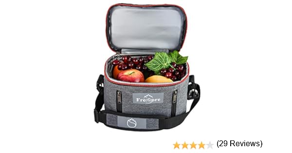 Fresho Insulated Lunch Kit Tote Slim Box Bolsas pequeñas para ...