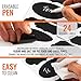 PalmTreeChef-Set of 4 Cereal & Dry Food Storage Container- 6 Measuring Cups Set -24 Free Chalkboard Labels & Pen -Great for Pasta, Rice, Sugar, Flour, Baking, Pet Food & More -4L