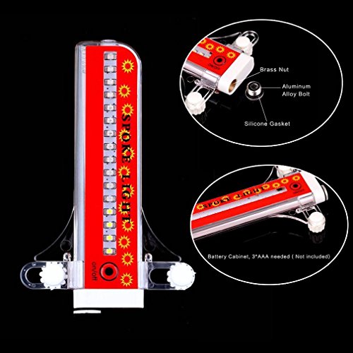 Diswoe Bike Rim Lights, Ultra Bright LED Bicycle Waterproof Wheel Light 32LED/32Patterns Bicycle Rim Light, String Colorful Bicycle Tire Accessories (multicolor)