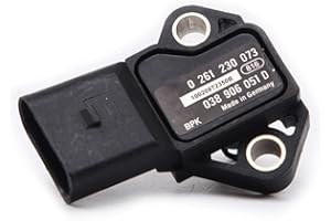 SPRWINAUTUMMER MAP Pressure Sensor 038906051D Replacement for VW Passat Scirocco AUDI S3 TT 1999-14 1.8 2.0T 038 906 051 D