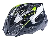 BeBeFun Safety Adjustable Size Kids Helmet for Boy Child Kid Skating Biking Mini Bike Riding Multi-Sports Lovely Helmet 3-7 Years Old Lighting Theme. (Green&Black)