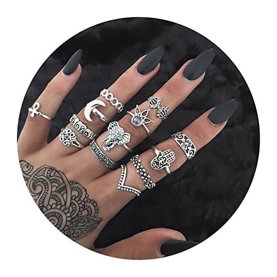 13-Pcs-Vintage-Women-Mid-Ring-Set-Flower-Moon-Rhinestone-Joint-Knuckle-Nail-Midi-Ring-Set-