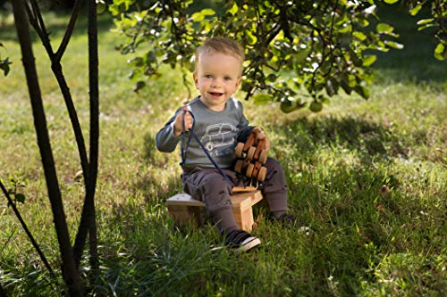 Pinokio - Little Car -Babylichaam Met Lange Mouwen 100% Katoen Met Bolderknoopjes Voor Jongens Uniseks Groen Grijs 62 68… - Image 3