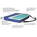 High Quality Gel Foam Seat Cushion Series With Safety Strap For Wheelchairs - Fire Resistant And Fluid-Proof - Removable Cover - Slip Resistant Bottom - 18