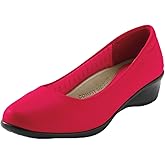 AmeriMark Cori Flat: Women's Slip-Ons - Comfortable, Arch Support, Flexible Sole, Casual or Dressy Shoes - Versatile for Any Occasion